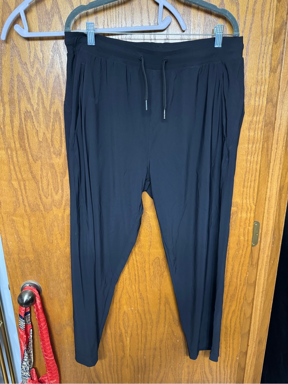 Sweaty Betty Black Straight-Leg Jogger Pants